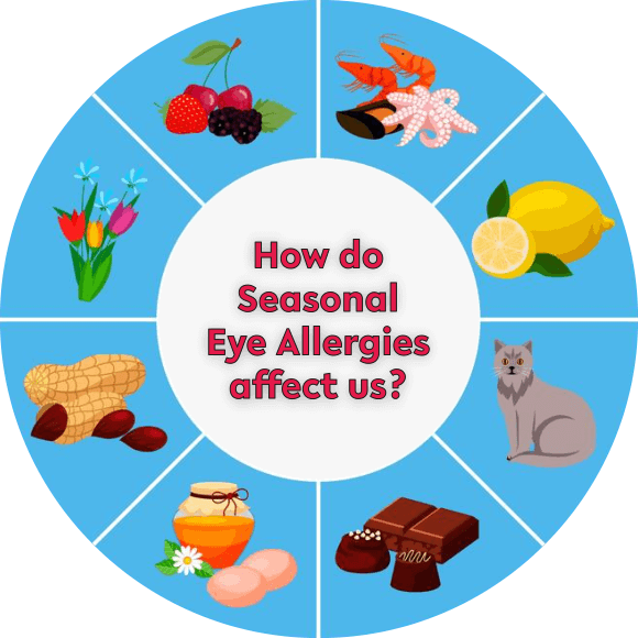 How do seasonal eye allergies affect us