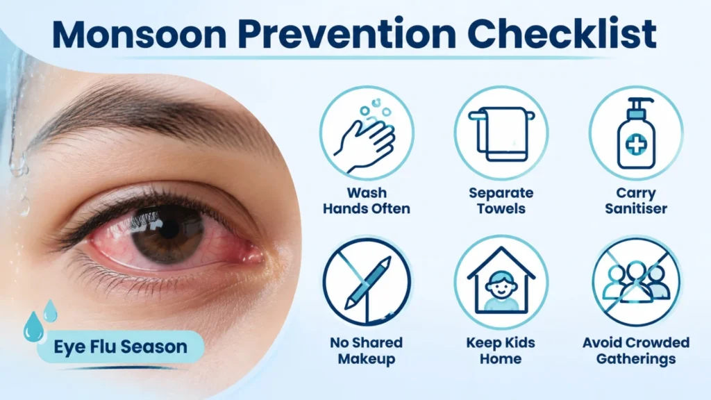 monsoon prevention eye flue